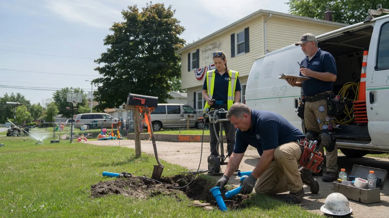 Slab Leak Repair in Davisburg, MI near me